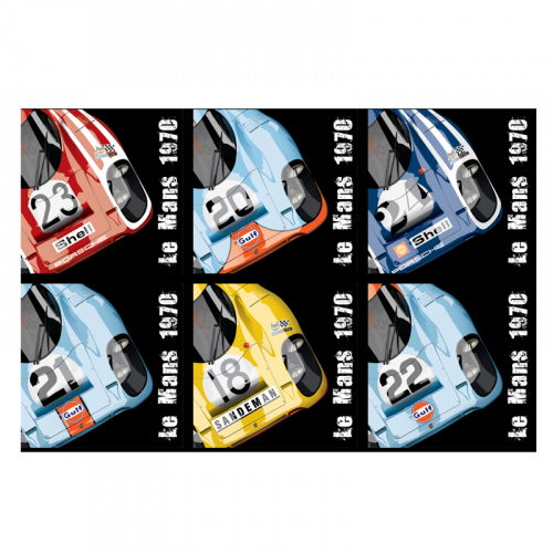 Porsche 917 Coaster Black