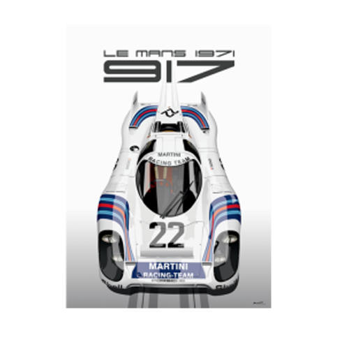 Poster Porsche 917