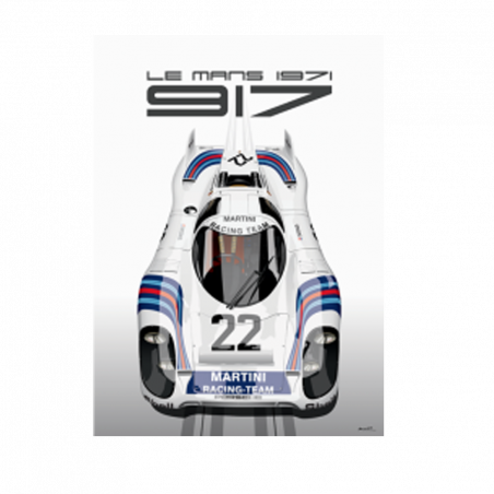 Poster Porsche 917