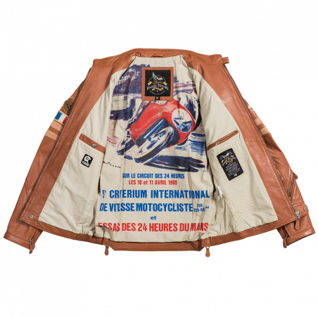Blouson Cuir Silverstone 24H