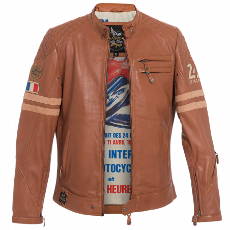 Blouson Cuir Silverstone 24H