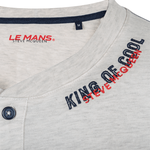 Long Sleeve Henley T-shirt - Steve MCQ