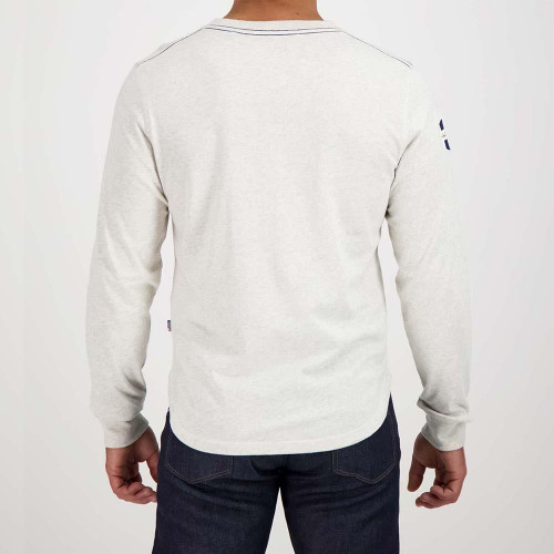 Long Sleeve Henley T-shirt - Steve MCQ