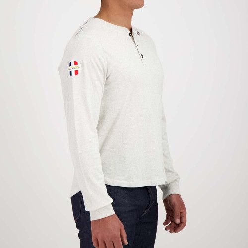 Long Sleeve Henley T-shirt - Steve MCQ