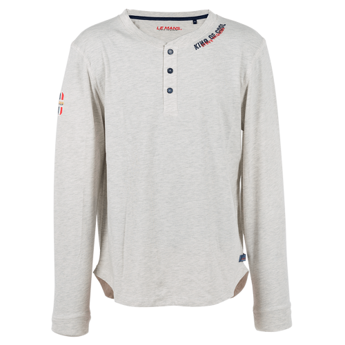 Long Sleeve Henley T-shirt - Steve MCQ