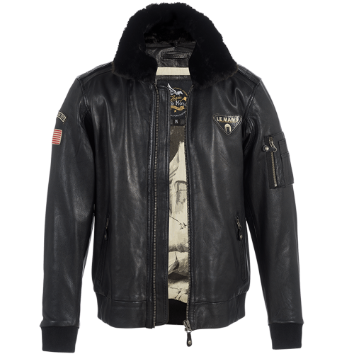 John Leather Jacket - Steve McQueen x Le Mans
