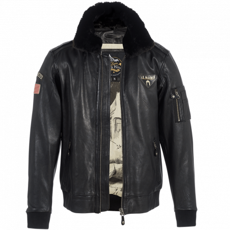 John Leather Jacket - Steve McQueen x Le Mans