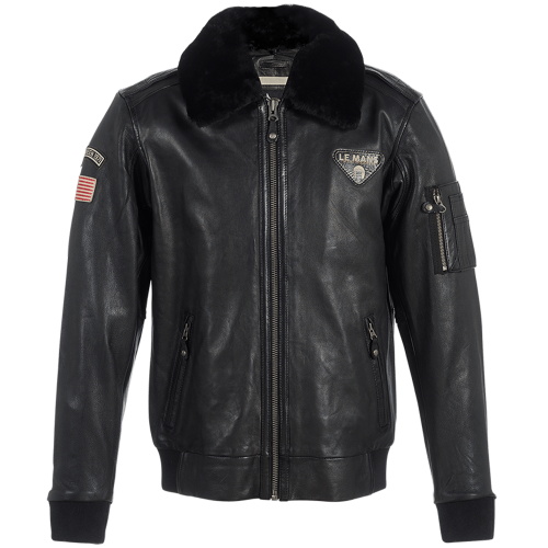 John Leather Jacket - Steve McQueen x Le Mans