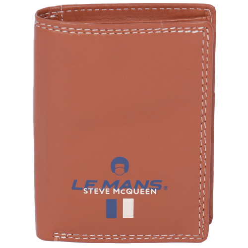 Single-Fold Leather Wallet - Steve McQueen x Le Mans