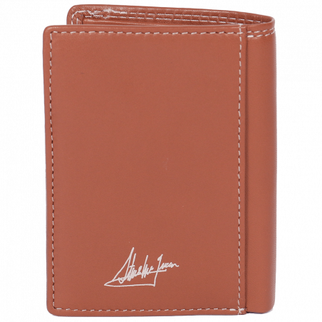 Single-Fold Leather Wallet - Steve McQueen x Le Mans