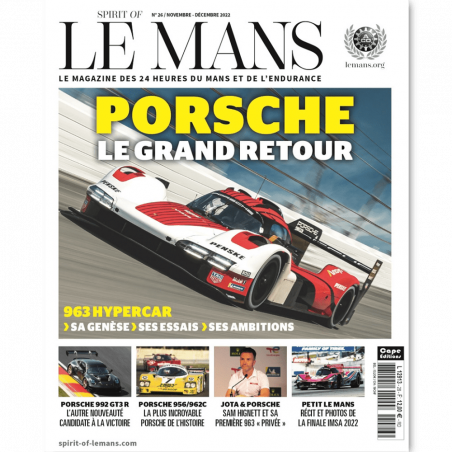 MAGAZINE "SPIRIT OF LE MANS" N°26 - Nov/Dec 2022