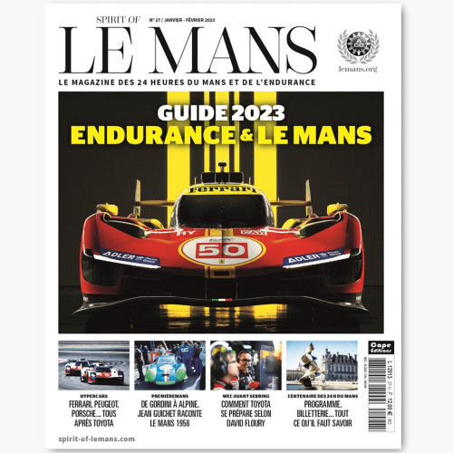 MAGAZINE "SPIRIT OF LE MANS" N°27 - JAN/FEB 2023