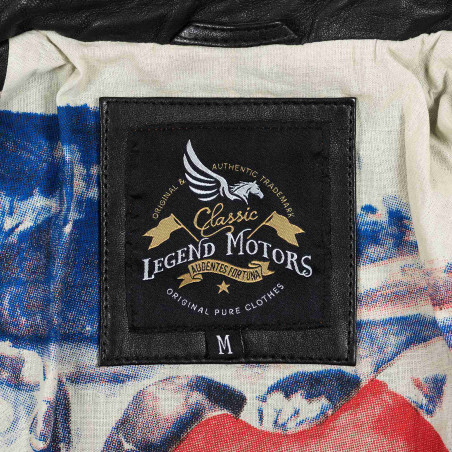 Shadow Leather Jacket - 24 Heures Le Mans
