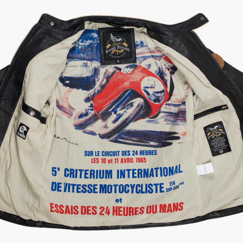Shadow Leather Jacket - 24 Heures Le Mans