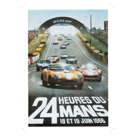 Carte Post Aff 24h 1966