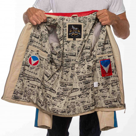 Michel Leather Jacket - Michel Vaillant x 24 Heures Le Mans