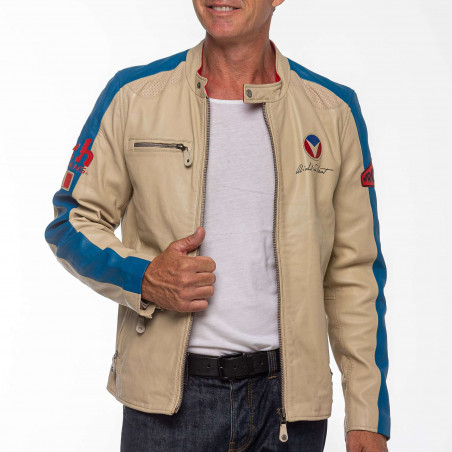 Michel Leather Jacket - Michel Vaillant x 24 Heures Le Mans