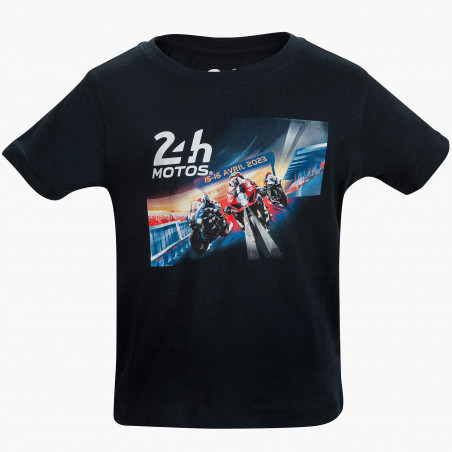 T-shirt Enfant Affiche 2023 - 24 Heures Motos