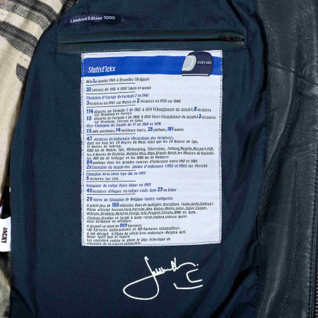 Jacky Ickx Leather Jacket - 24 Heures Le Mans