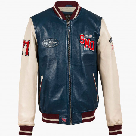 Cooler King Leather Jacket - Steve McQueen x Le Mans