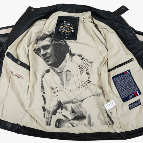 Scott Leather Jacket - Steve McQueen x Le Mans