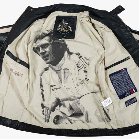 Scott Leather Jacket - Steve McQueen x Le Mans