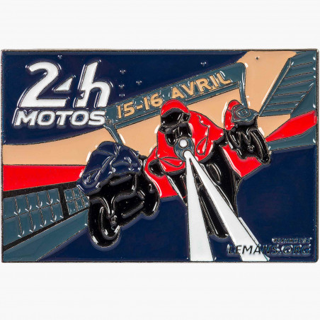 Médaille Affiche 2023 - 24 Heures Motos