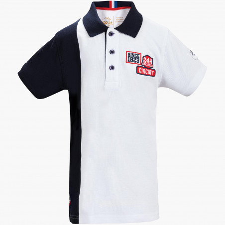 Children's Two-Coloured Polo Shirt - 24 Heures Le Mans