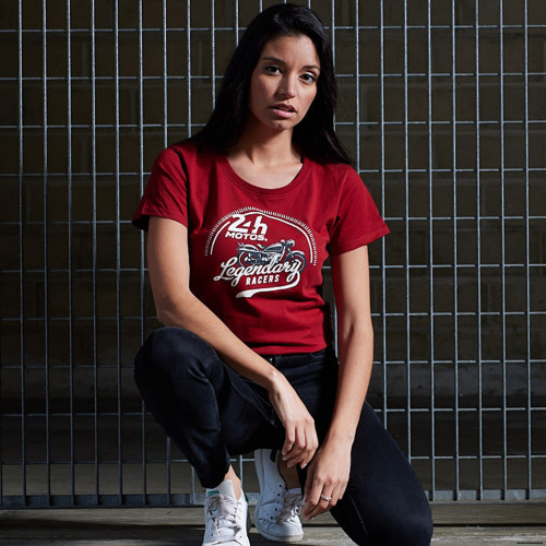 T-shirt Femme Café Racer - 24 Heures Motos