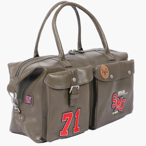 Sac en Cuir 72h Delanay - Steve McQueen x Le Mans