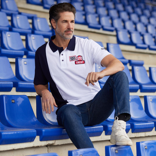 Men's two-coloured polo shirt - 24 Heures Le Mans