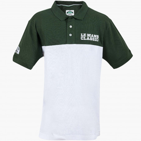 Men's two-colour polo shirt - Le Mans Classic