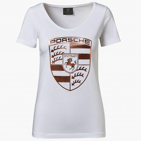 Women’s Crest T-Shirt - Porsche