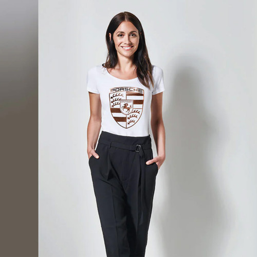 Women’s Crest T-Shirt - Porsche