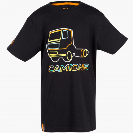 Multicoloured Children's T-shirt - 24 Heures Camions