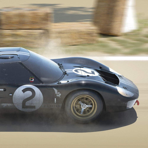 1966 Ford GT40 Mk.II Poster - 24H Le Mans