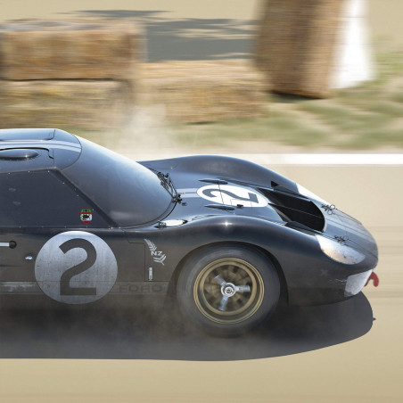 1966 Ford GT40 Mk.II Poster - 24H Le Mans