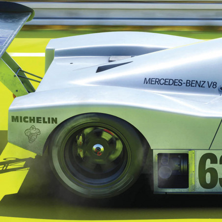 Poster Sauber Mercedes C9 1989 - 24H Le Mans