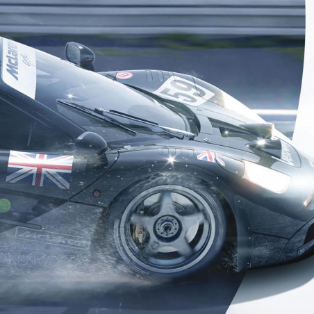 Poster McLaren F1 GTR 1995 - 24H Le Mans