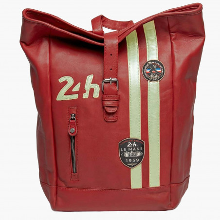 Fernand Leather Backpack - 24H Le Mans