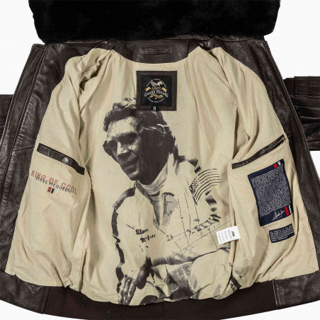 John3 Leather Jacket - Steve McQueen x Le Mans