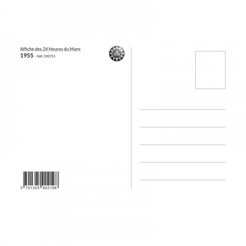 Carte Post Aff 24h 1955