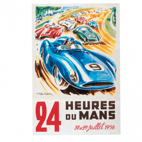 Carte Post Aff 24h 1956