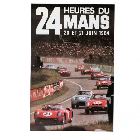 Carte Post Aff 24h 1964