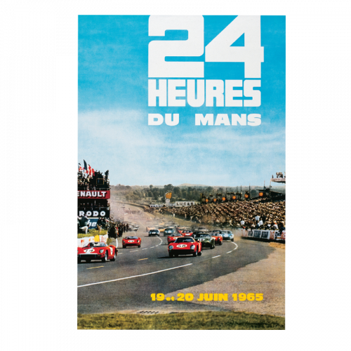 Carte Post Aff 24h 1965