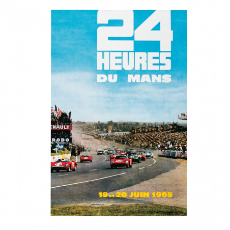 Carte Post Aff 24h 1965