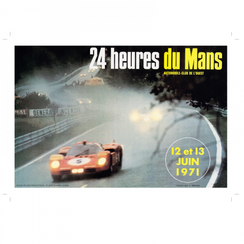 Carte Post Aff 24h 1971