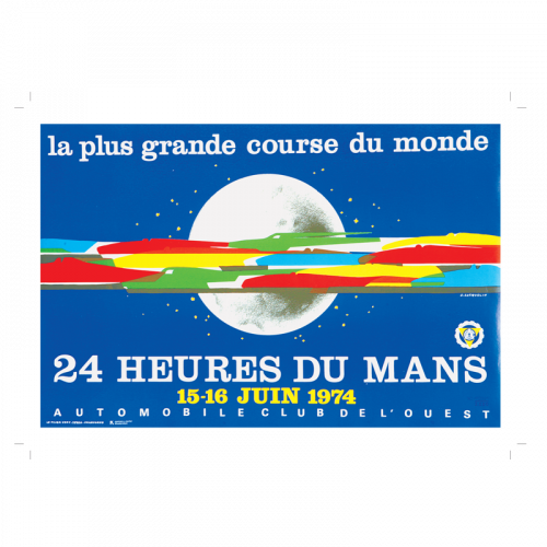 Carte Post Aff 24h 1974