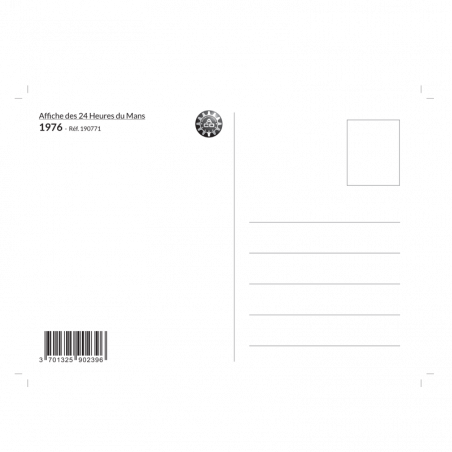 Carte Post Aff 24h 1976