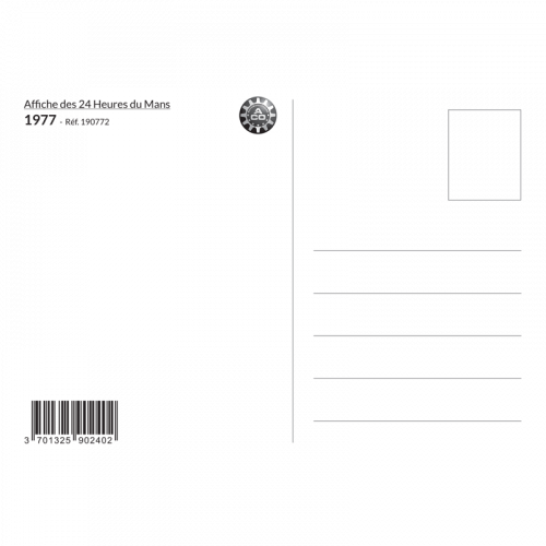 Carte Post Aff 24h 1977